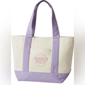 Trader Joe’s Large Lavender Tote